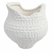 Textured Porcelain Vase