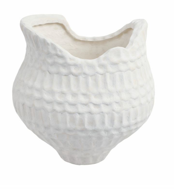 Textured Porcelain Vase
