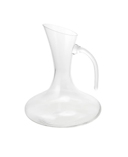 2 Quart Glass Wine Decanter w/ Handle
