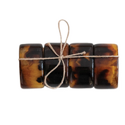 Tortoise Shell Napkin Rings