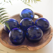 Frosted Recycled Glass Ball