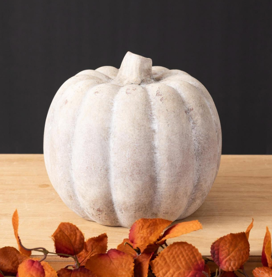 Rustic Gray Pumpkin