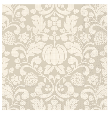 Francis Cream Cocktail Napkin