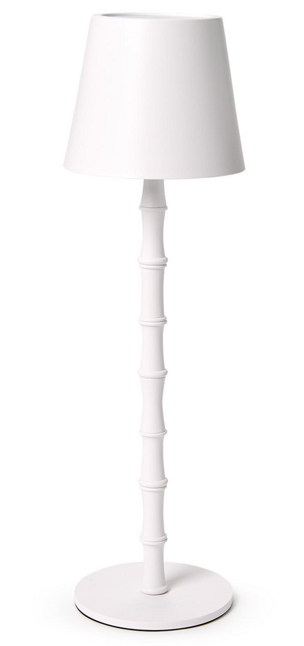 LED White Bamboo Lamp