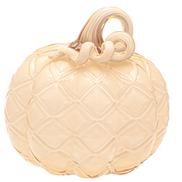 Cream Glass Pumpkin Collection
