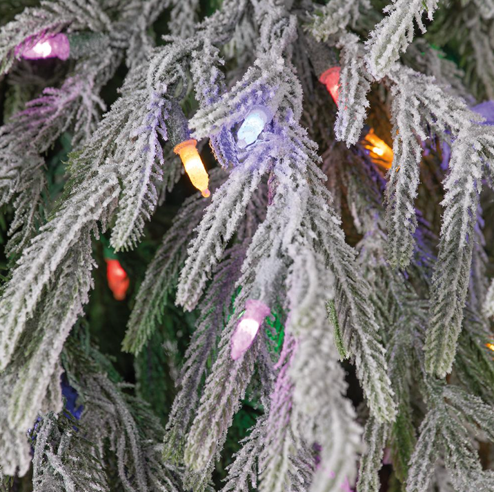 7.5'x60" Snowed Willow Pine Tree - The Boreas