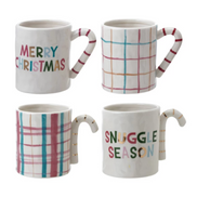 Mug with Candy Cane Handle
