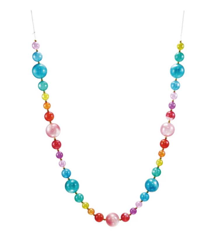 Plastic Ball Garland, Multi Color
