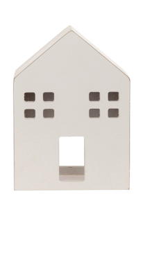 Winter White Tealight Houses
