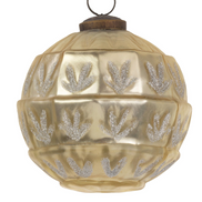 Gold Mercury Glass Ornament