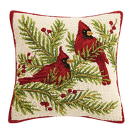 Cardinals Hook Pillow