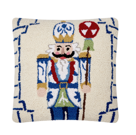 Chinoiserie Nutcracker Hook Pillow
