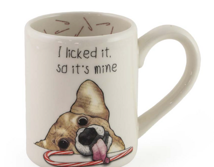 It's Mine Christmas Dog Mug