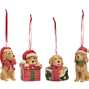 Christmas Puppy Ornament