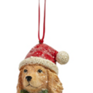 Christmas Puppy Ornament