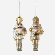 Gold/Silver Nutcracker Ornament