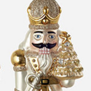 Gold/Silver Nutcracker Ornament