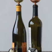 Metal Jingle Bell Bottle Stopper