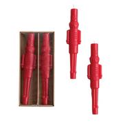 Nutcracker Shaped Taper Candles Unscented