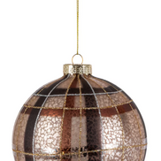 Plaid Mercury Ornament