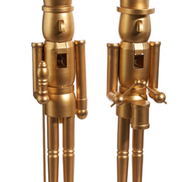 Matte Gold Nutcracker 24