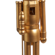 Matte Gold Nutcracker 24