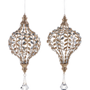 Jeweled Drop Ornament 14