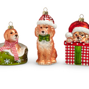 Celebrate the Season Pup Ornament