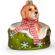 Celebrate the Season Pup Ornament