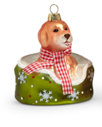 Celebrate the Season Pup Ornament