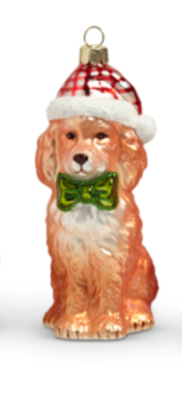 Celebrate the Season Pup Ornament
