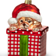 Celebrate the Season Pup Ornament