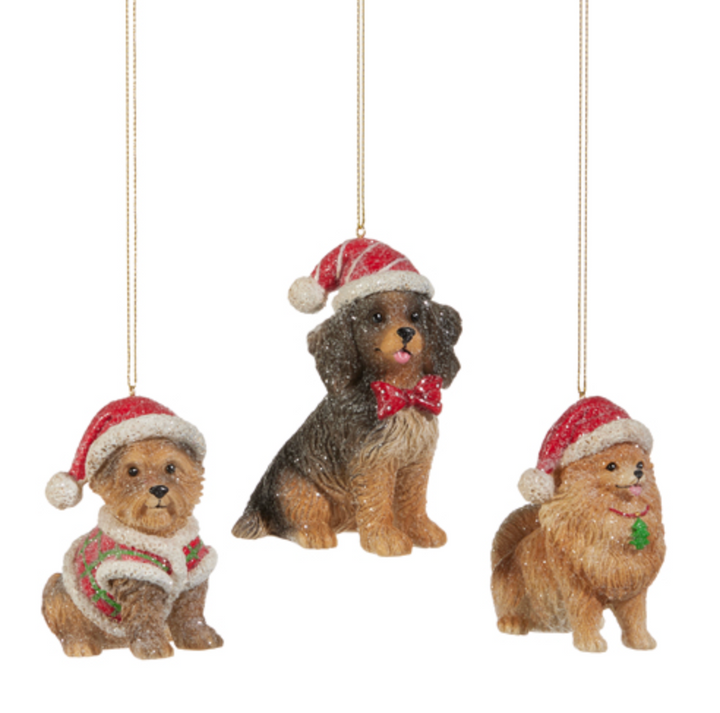 Santa's Best Friend Ornament