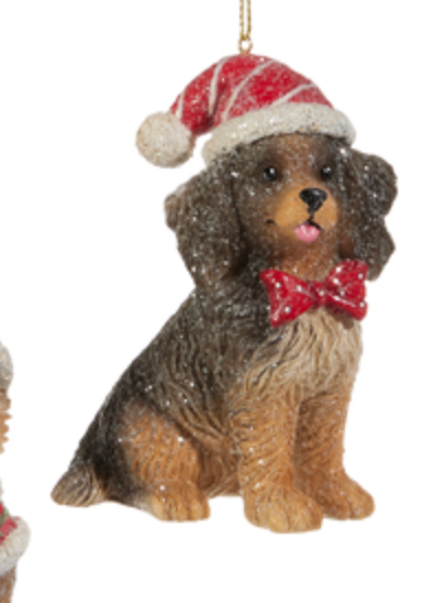 Santa's Best Friend Ornament