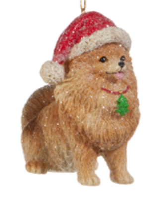 Santa's Best Friend Ornament