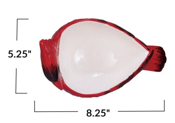 Cardinal Stoneware Bowl