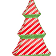 CANDY CANE STRIPE TABLETOP TREES