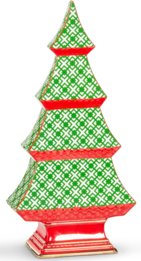 GEO PATTERN TABLETOP TREES