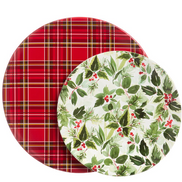 Christmas Pattern Ceramic Plate