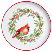 Metal Cardinal Plate