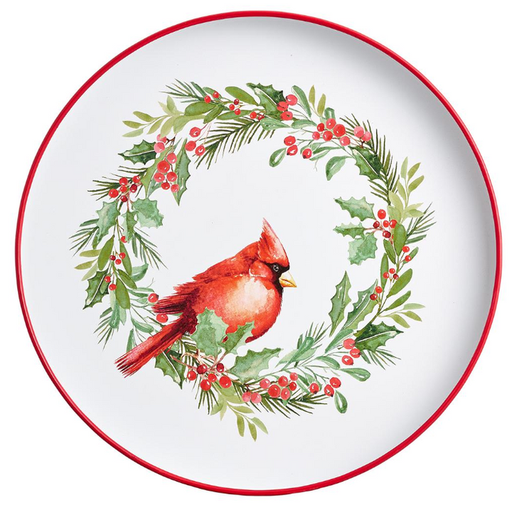 Metal Cardinal Plate