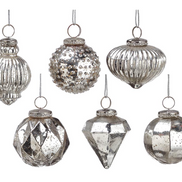 Mercury Glass Ornaments