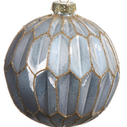 Pearlescent Glass Ornament
