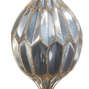 Pearlescent Glass Ornament