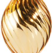 Gold Swirl Ornament