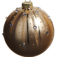 Gold Glitter Ornament
