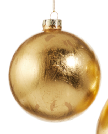 Gold Leaf Ornament