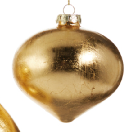 Gold Leaf Ornament