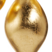 Gold Leaf Ornament