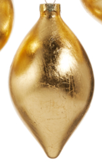Gold Leaf Ornament